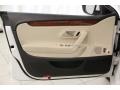 Cornsilk Beige/Black 2011 Volkswagen CC Lux Plus Door Panel
