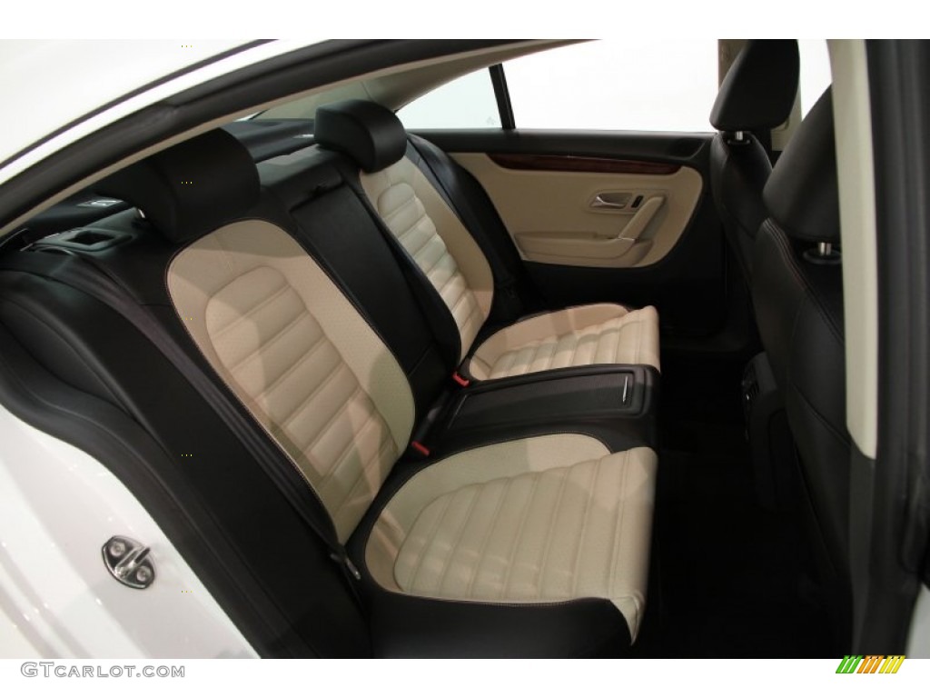 2011 Volkswagen CC Lux Plus Rear Seat Photo #86389713