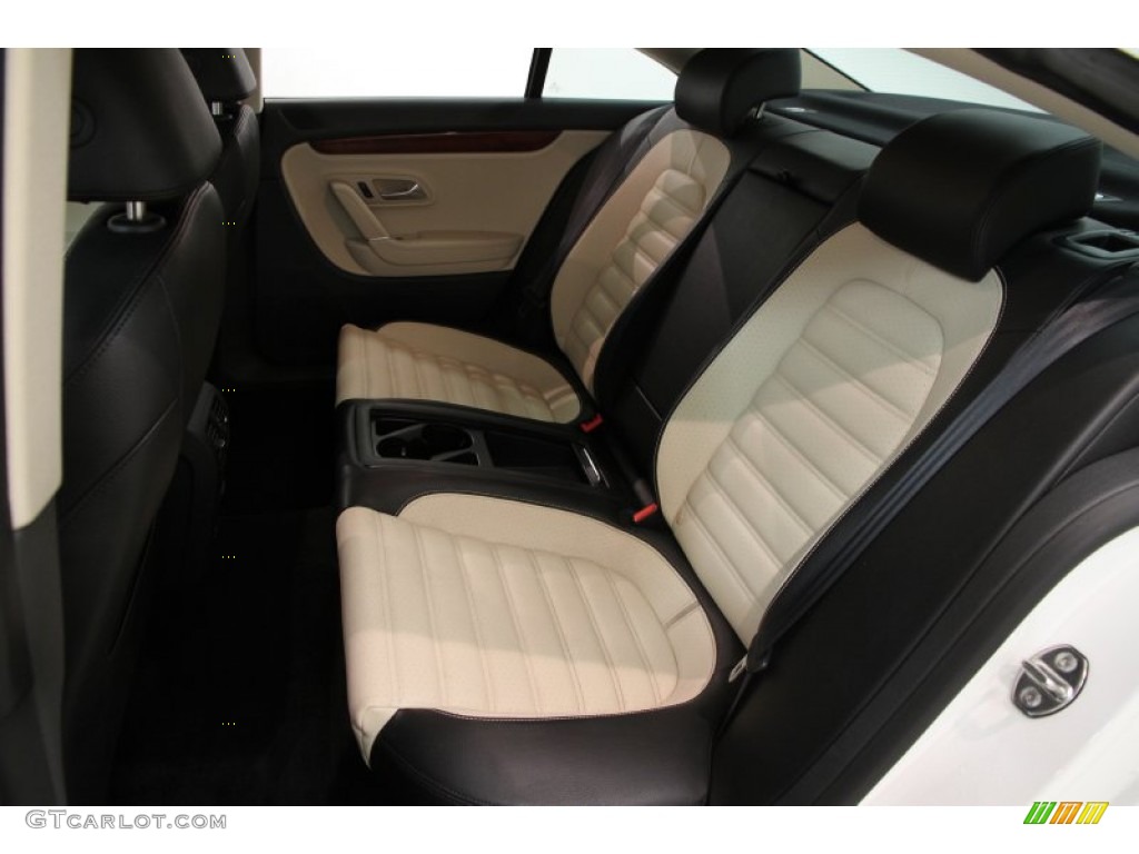2011 Volkswagen CC Lux Plus Rear Seat Photo #86389743