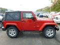  2014 Wrangler Sahara 4x4 Flame Red