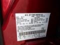  2014 F250 Super Duty Platinum Crew Cab 4x4 Ruby Red Metallic Color Code RR