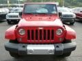 2014 Flame Red Jeep Wrangler Sahara 4x4  photo #10