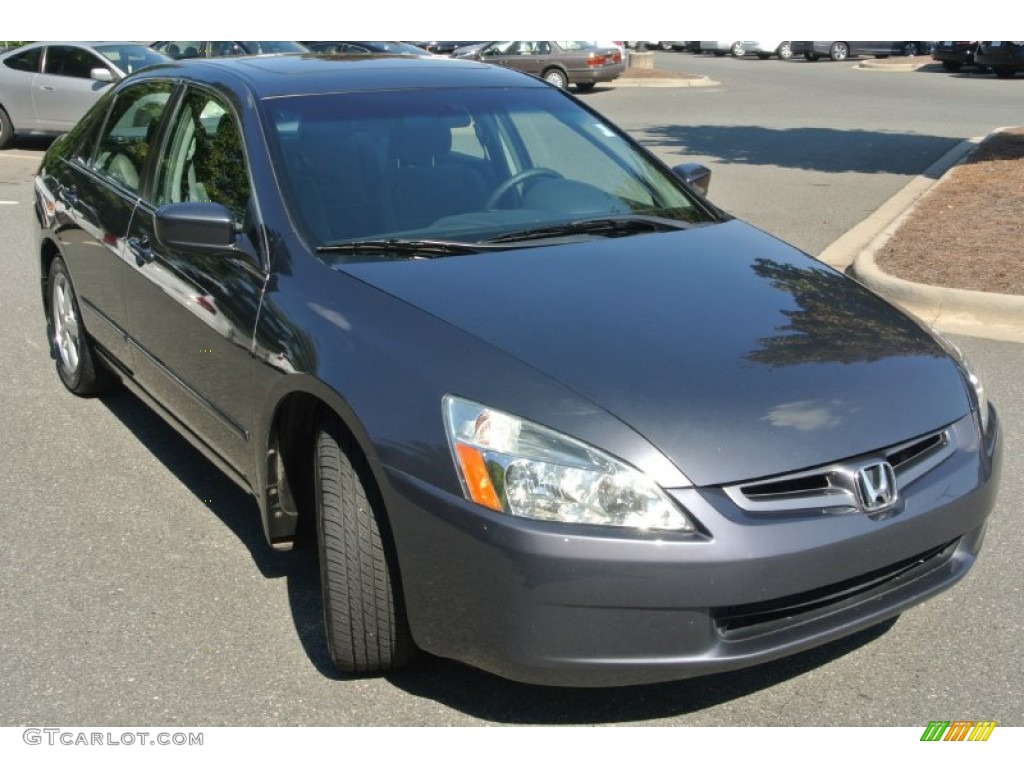 Graphite Pearl 2004 Honda Accord EX Sedan Exterior Photo #86392668