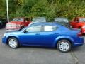 Blue Streak Pearl 2014 Dodge Avenger SE Exterior