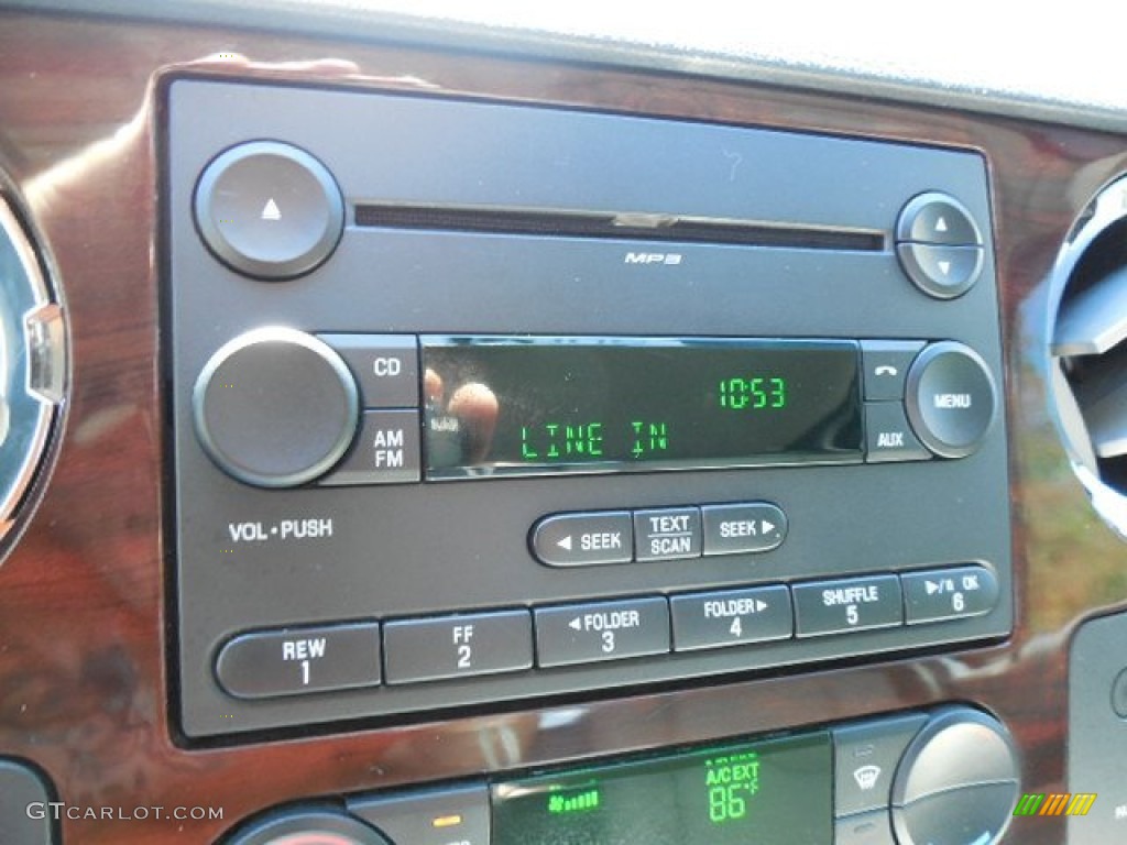 2008 Ford F250 Super Duty XLT SuperCab 4x4 Audio System Photo #86394702