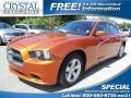 Toxic Orange Pearl 2011 Dodge Charger SE