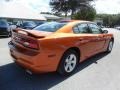 2011 Toxic Orange Pearl Dodge Charger SE  photo #8