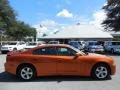 2011 Toxic Orange Pearl Dodge Charger SE  photo #9