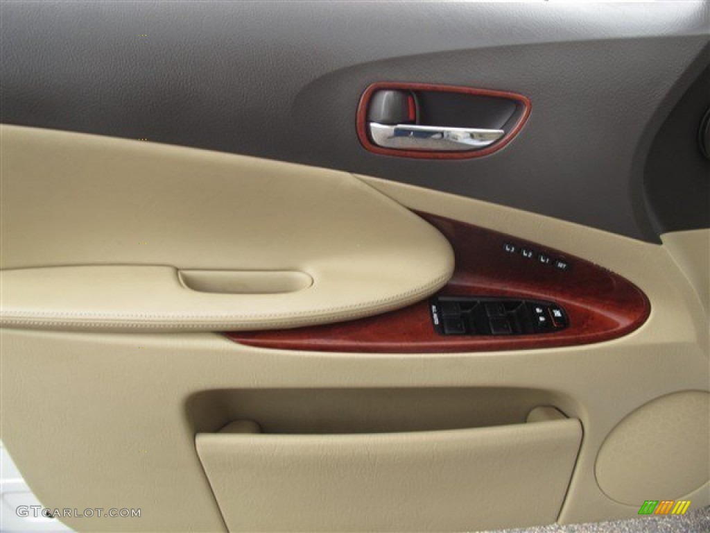 2008 Lexus GS 350 AWD Cashmere Door Panel Photo #86394984