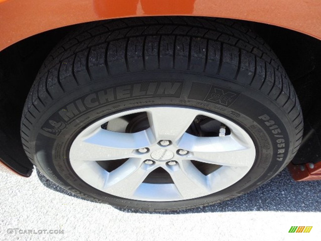 2011 Charger SE - Toxic Orange Pearl / Black/Light Frost Beige photo #14