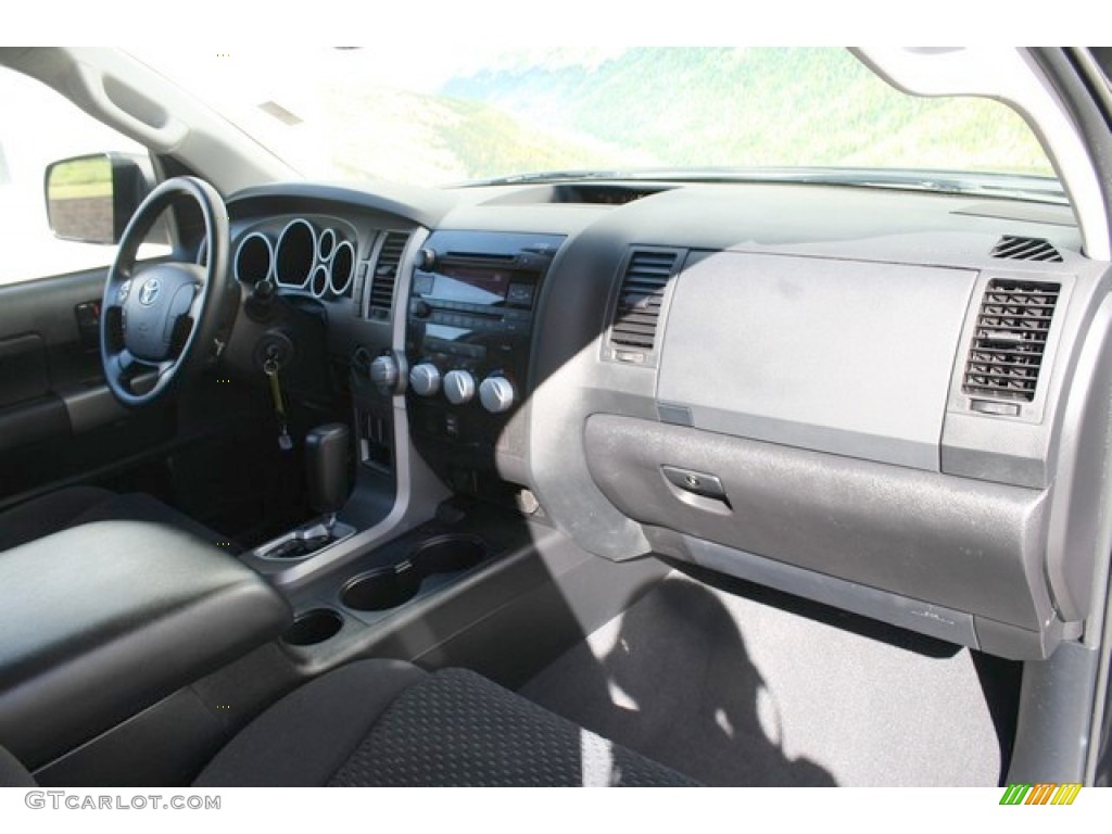 2011 Tundra Double Cab 4x4 - Black / Graphite Gray photo #14