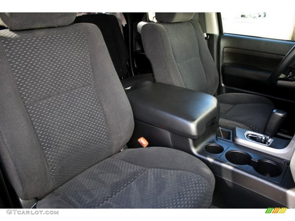 2011 Tundra Double Cab 4x4 - Black / Graphite Gray photo #16