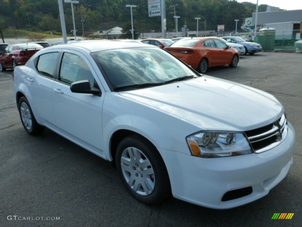 2014 Avenger SE - Bright White / Black photo #9