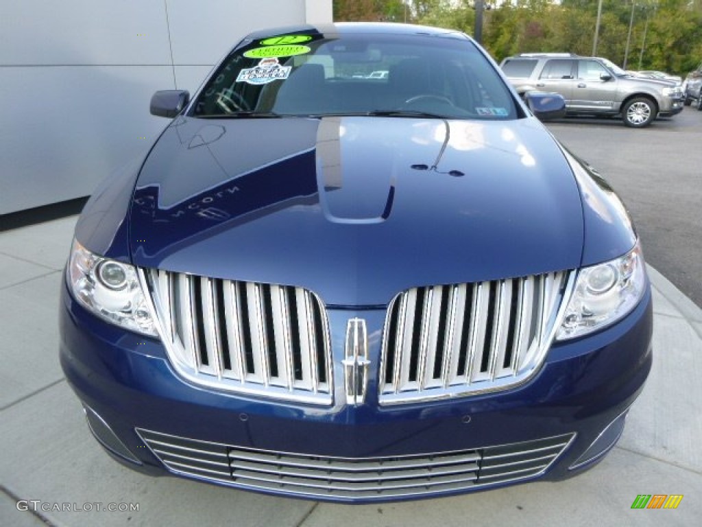 Dark Blue Pearl Metallic 2012 Lincoln MKS AWD Exterior Photo #86395779