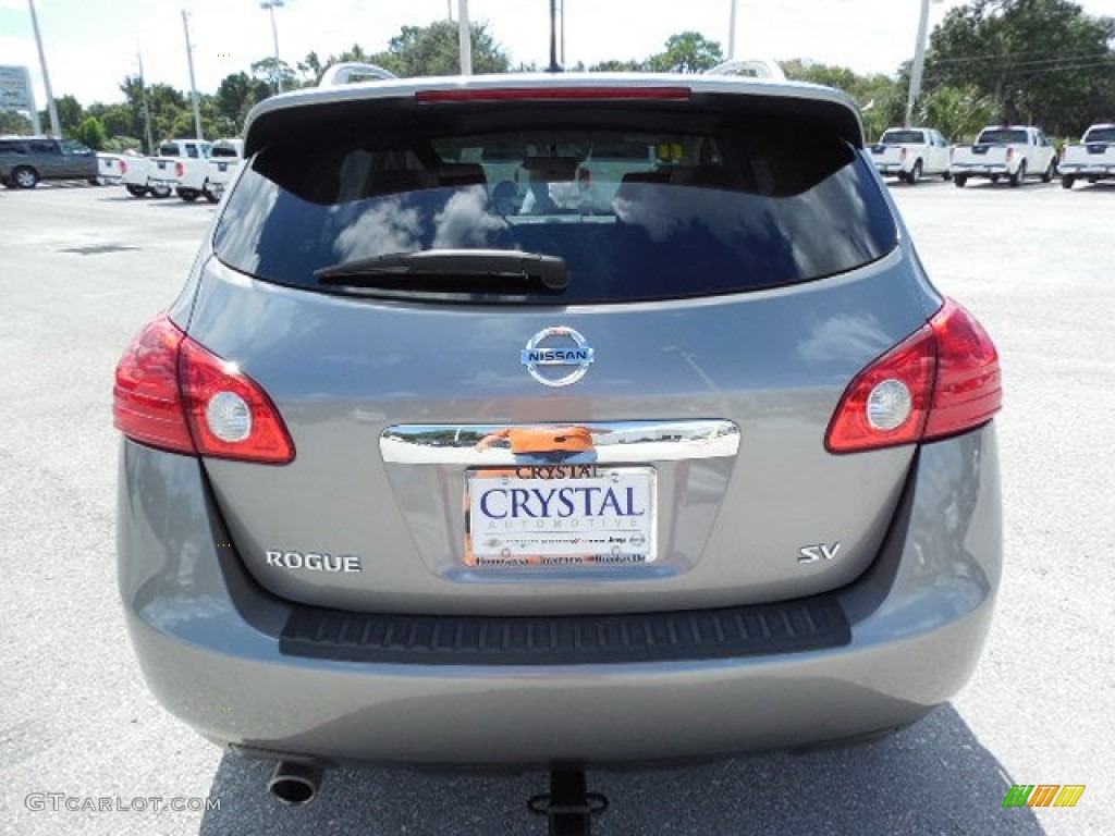 2011 Rogue SV - Platinum Graphite / Gray photo #8