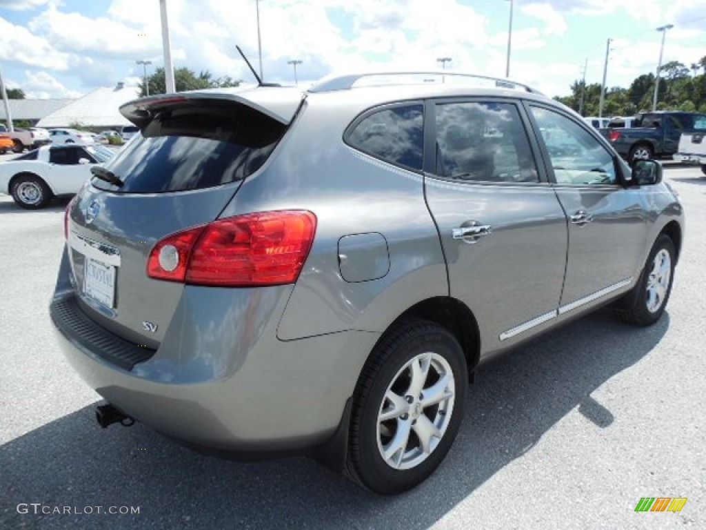 2011 Rogue SV - Platinum Graphite / Gray photo #9