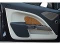 Blue Haze/Cream Truffle 2011 Aston Martin Rapide Sedan Door Panel