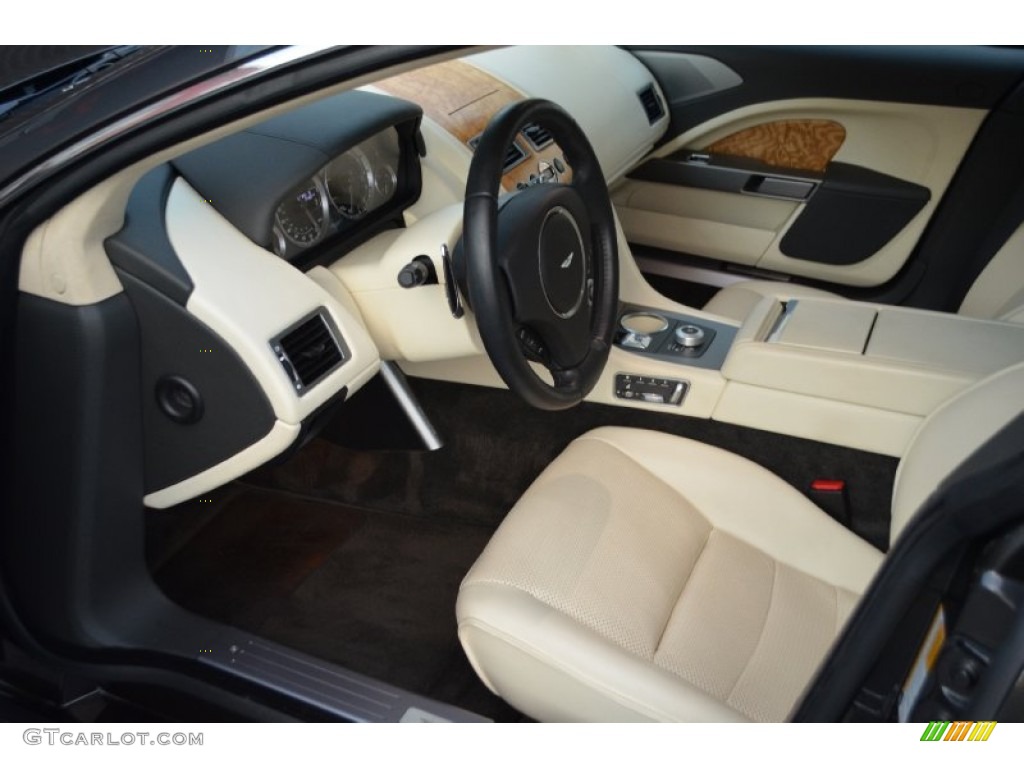 Blue Haze/Cream Truffle Interior 2011 Aston Martin Rapide Sedan Photo #86397645