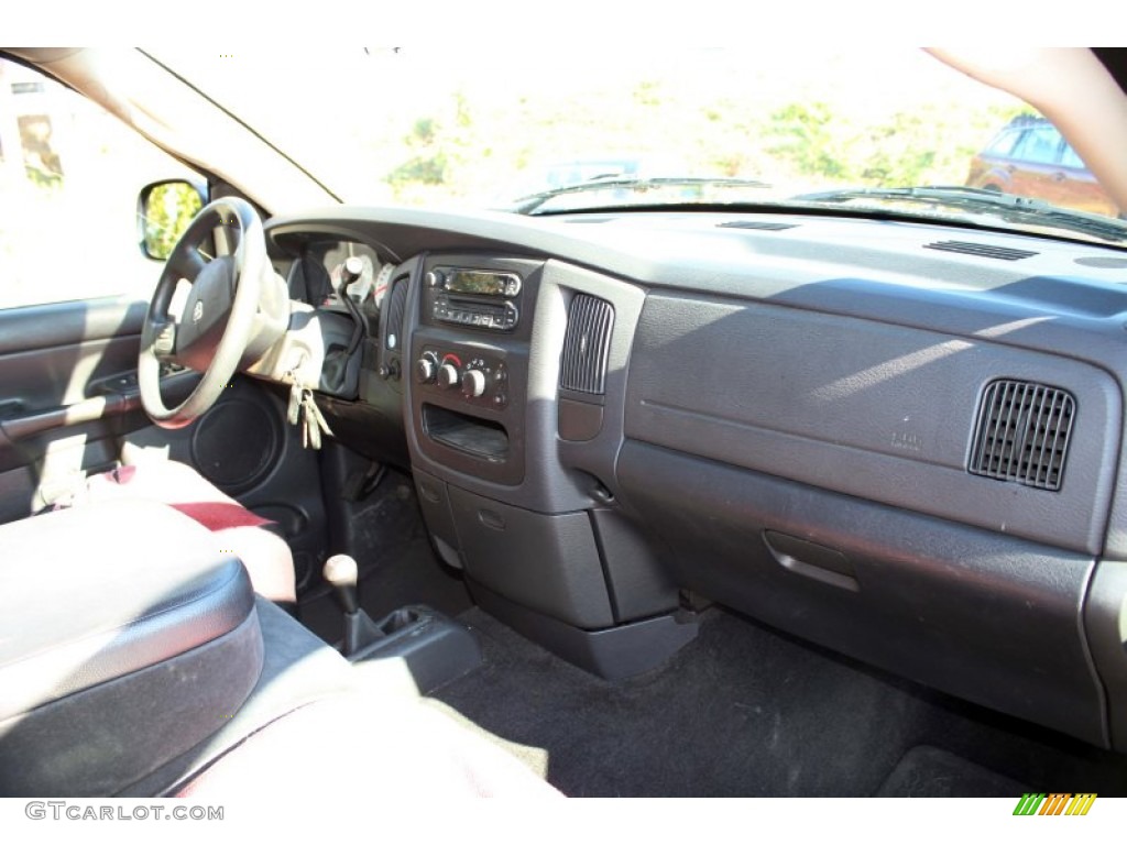 2005 Ram 1500 SLT Quad Cab 4x4 - Deep Molten Red Pearl / Dark Slate Gray photo #9