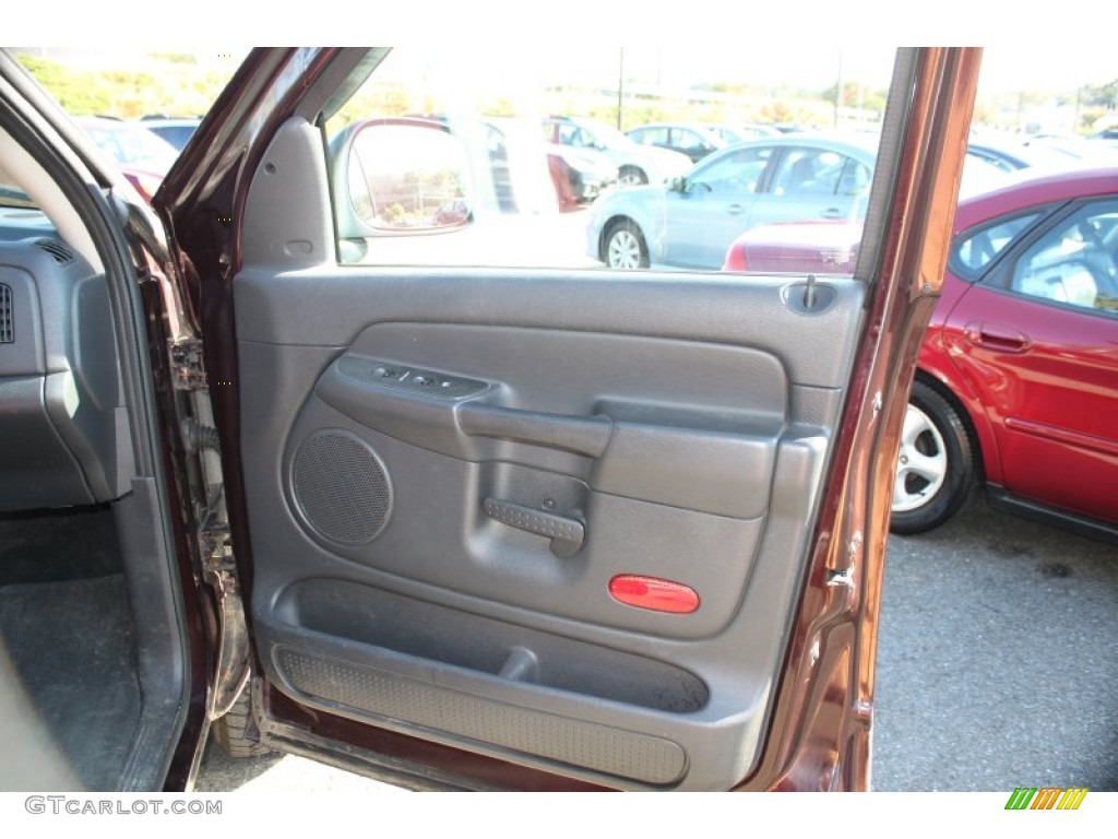 2005 Ram 1500 SLT Quad Cab 4x4 - Deep Molten Red Pearl / Dark Slate Gray photo #16