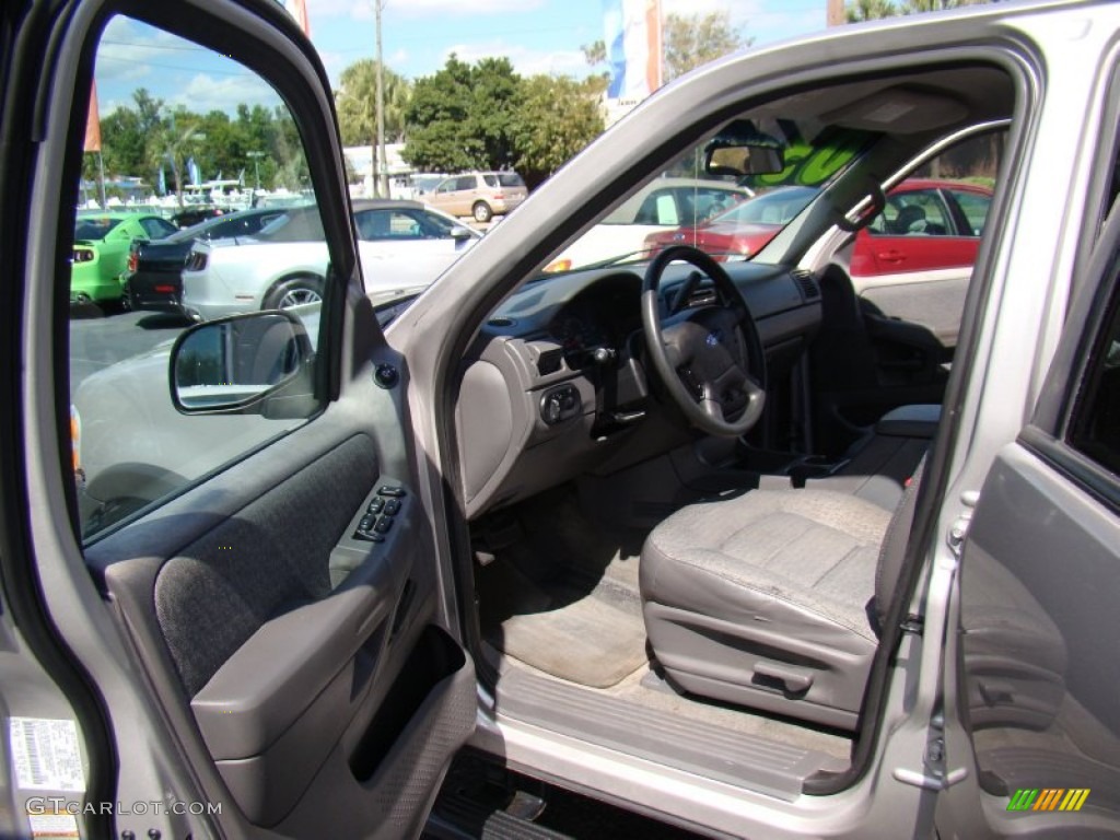 2003 Explorer XLS - Silver Birch Metallic / Graphite Grey photo #9