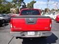 2005 Aztec Red Nissan Frontier SE King Cab 4x4  photo #7