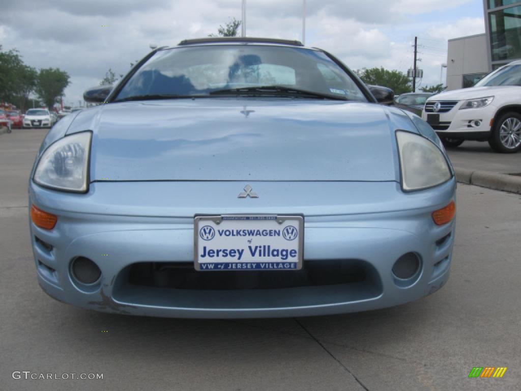 2003 Eclipse GS Coupe - Steel Blue Pearl / Midnight photo #6