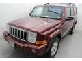 2008 Red Rock Crystal Pearl Jeep Commander Limited  photo #3