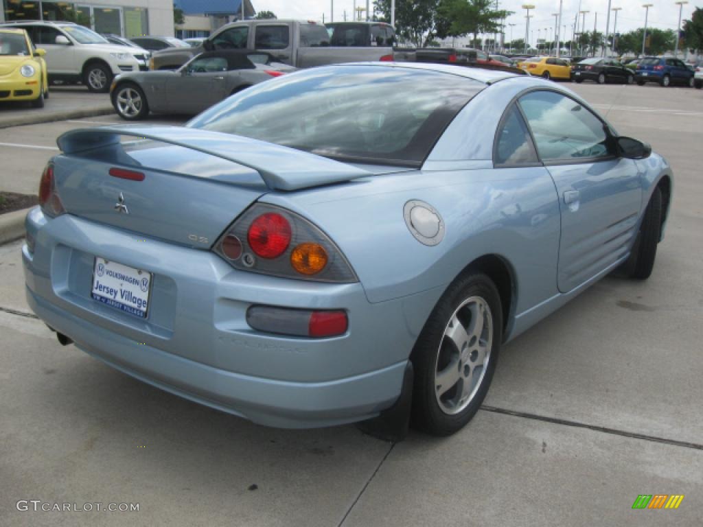 2003 Eclipse GS Coupe - Steel Blue Pearl / Midnight photo #13