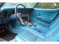 1970 Chevrolet Corvette Blue Interior Prime Interior Photo