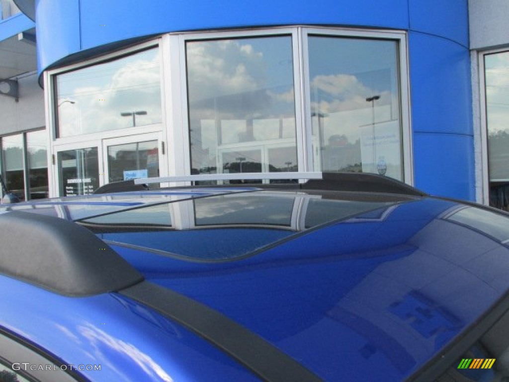 2008 Sportage LX V6 - Smart Blue Metallic / Black photo #3