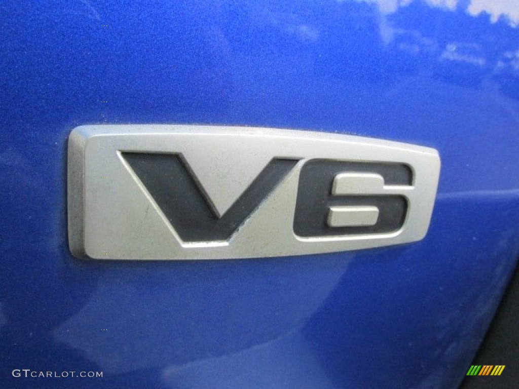2008 Sportage LX V6 - Smart Blue Metallic / Black photo #7