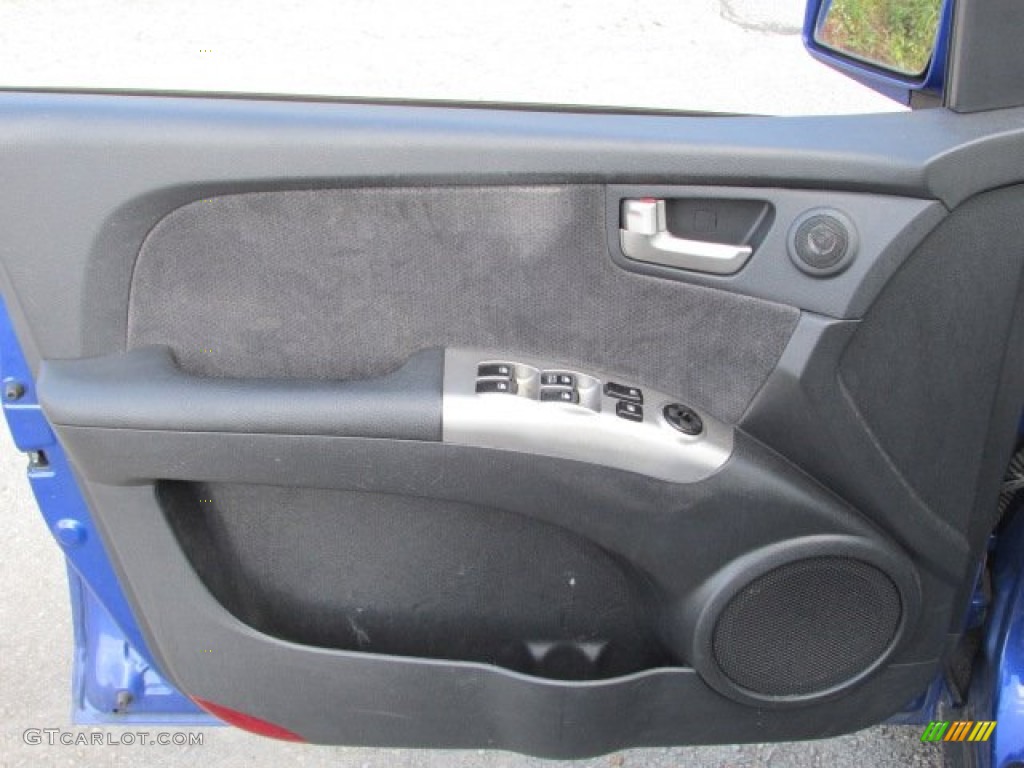 2008 Sportage LX V6 - Smart Blue Metallic / Black photo #10