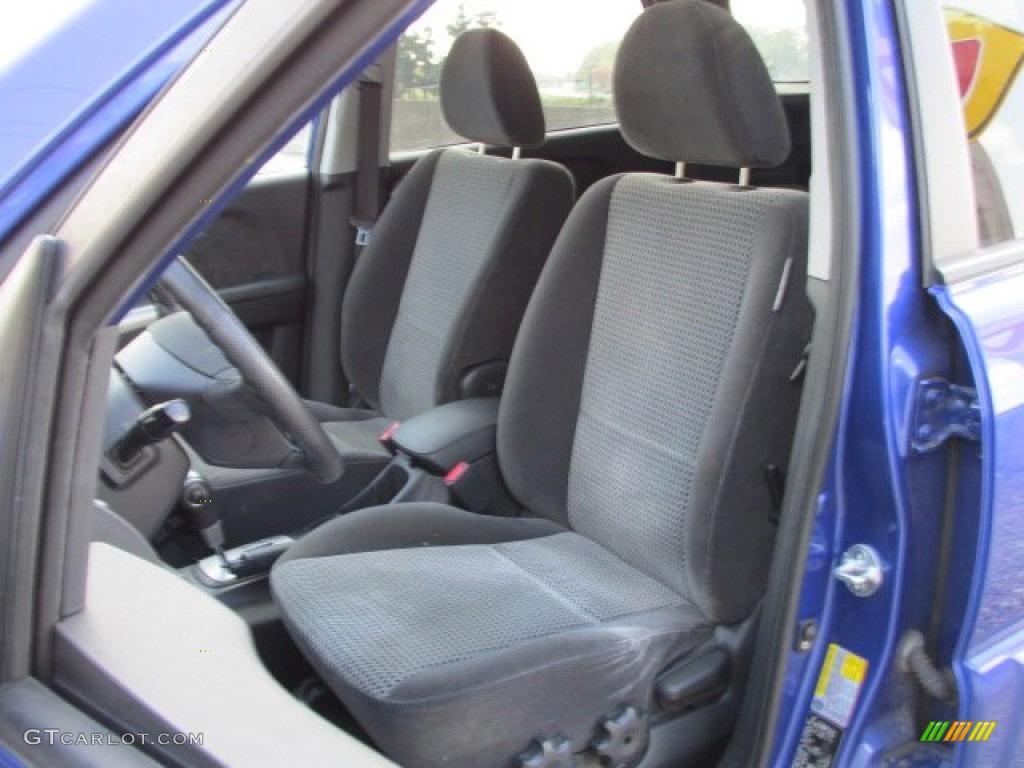 2008 Sportage LX V6 - Smart Blue Metallic / Black photo #11