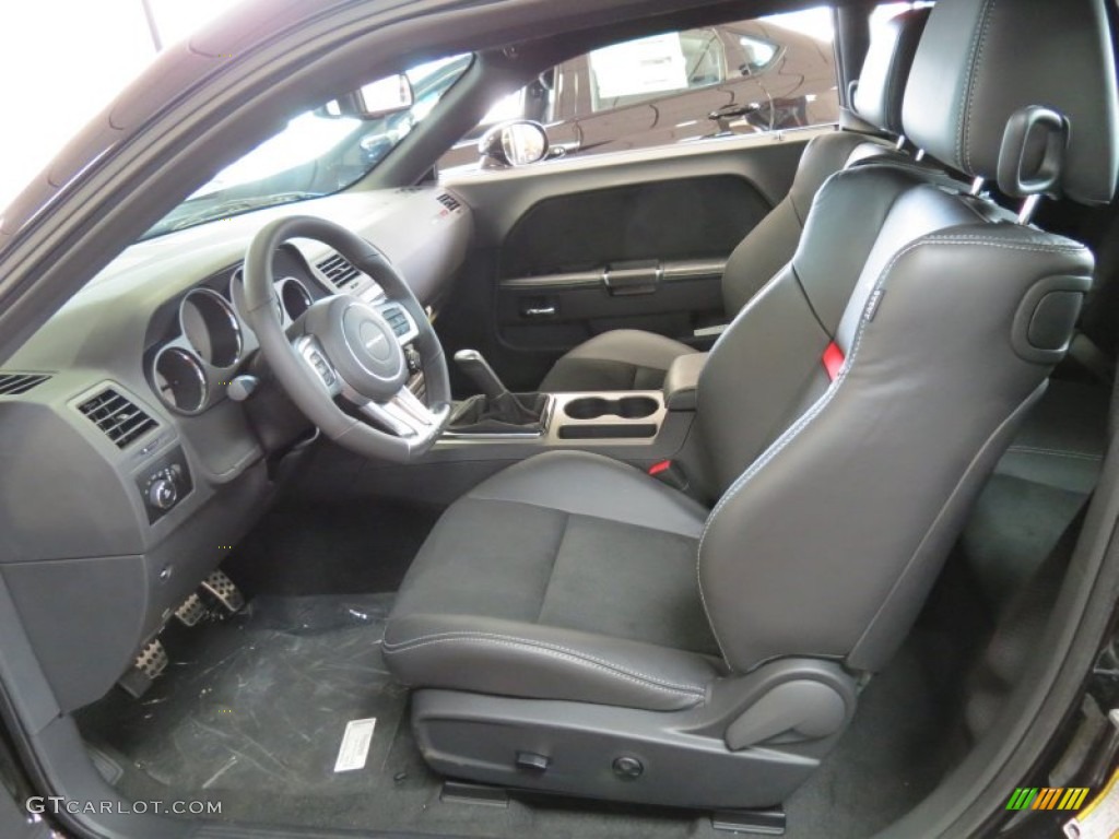 Dark Slate Gray Interior 2014 Dodge Challenger SRT8 392 Photo #86402591
