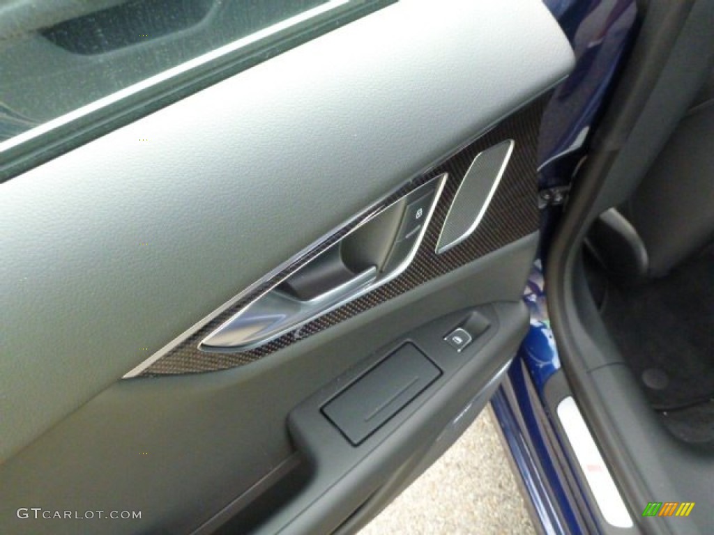 2013 S7 4.0 TFSI quattro - Moonlight Blue Metallic / Black Valcona leather with diamond stitching photo #13