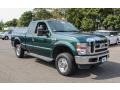 2010 Forest Green Metallic Ford F250 Super Duty XL SuperCab 4x4  photo #8