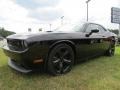 2014 Black Dodge Challenger R/T Blacktop  photo #3