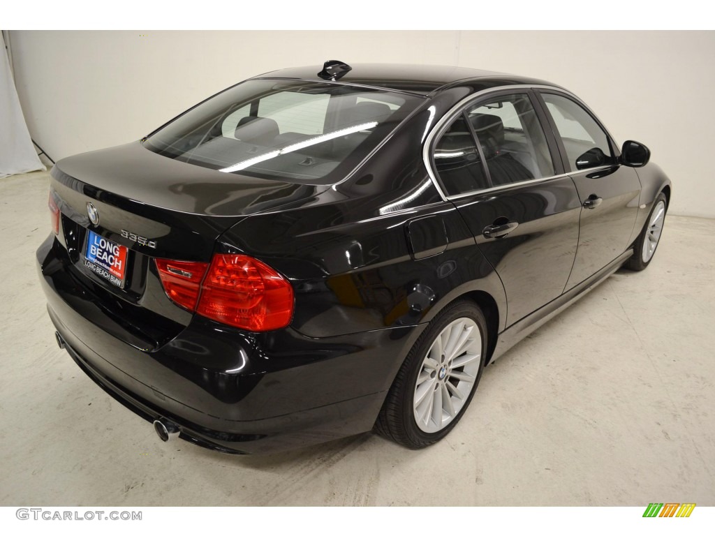 2011 3 Series 335d Sedan - Jet Black / Black photo #5