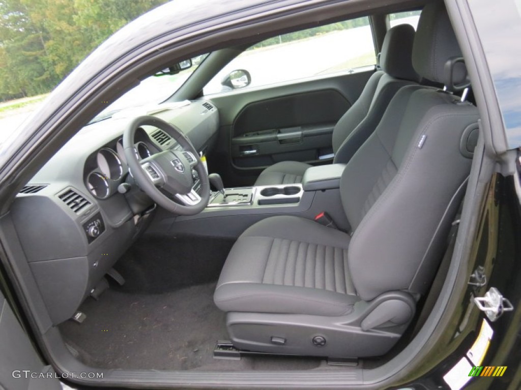 2014 Dodge Challenger R/T Blacktop Front Seat Photo #86403854