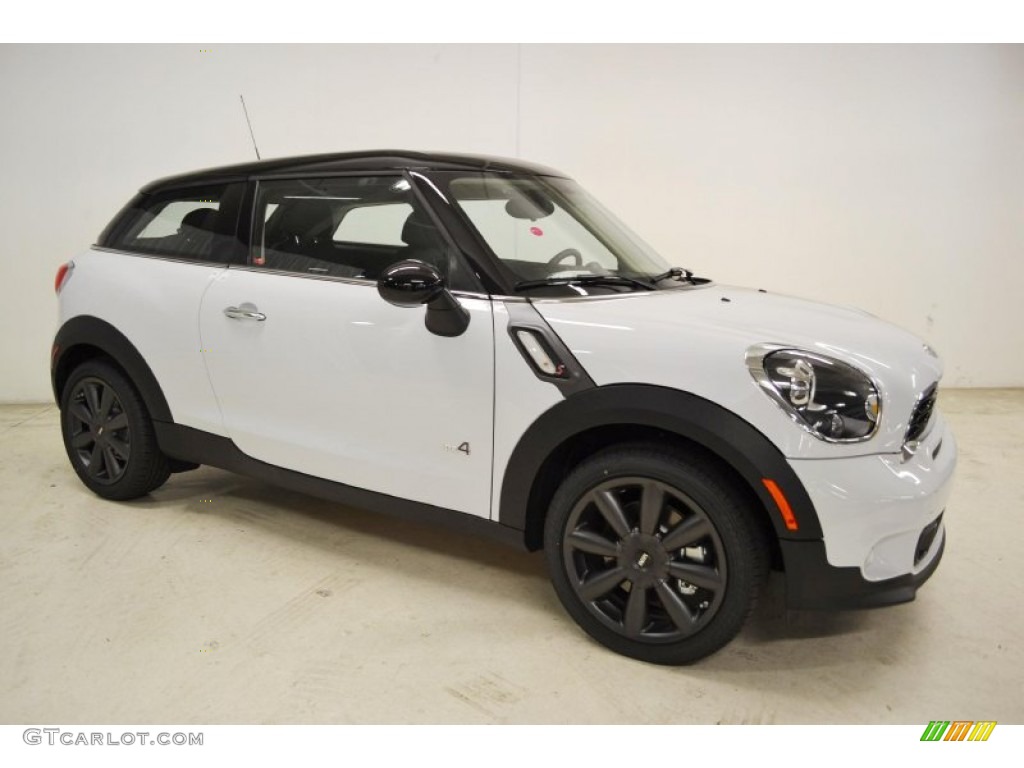 Light White 2014 Mini Cooper S Paceman All4 AWD Exterior Photo #86404729