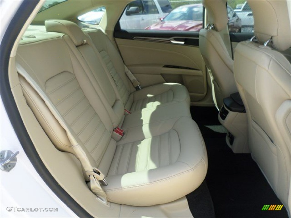 2014 Ford Fusion Energi SE Rear Seat Photo #86405803