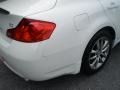 2008 Ivory Pearl White Infiniti G 35 Sedan  photo #14