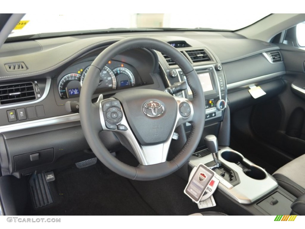 2014 Camry SE V6 - Magnetic Gray Metallic / Black/Ash photo #6
