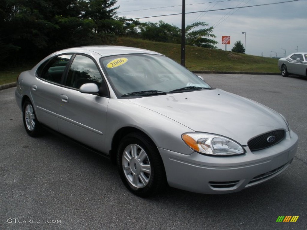 Silver Frost Metallic Ford Taurus