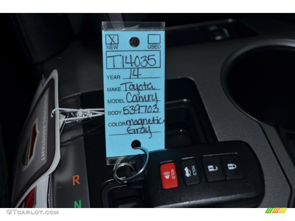 2014 Camry SE V6 - Magnetic Gray Metallic / Black/Ash photo #23