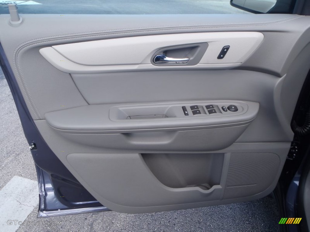 2014 Traverse LS - Atlantis Blue Metallic / Dark Titanium/Light Titanium photo #10