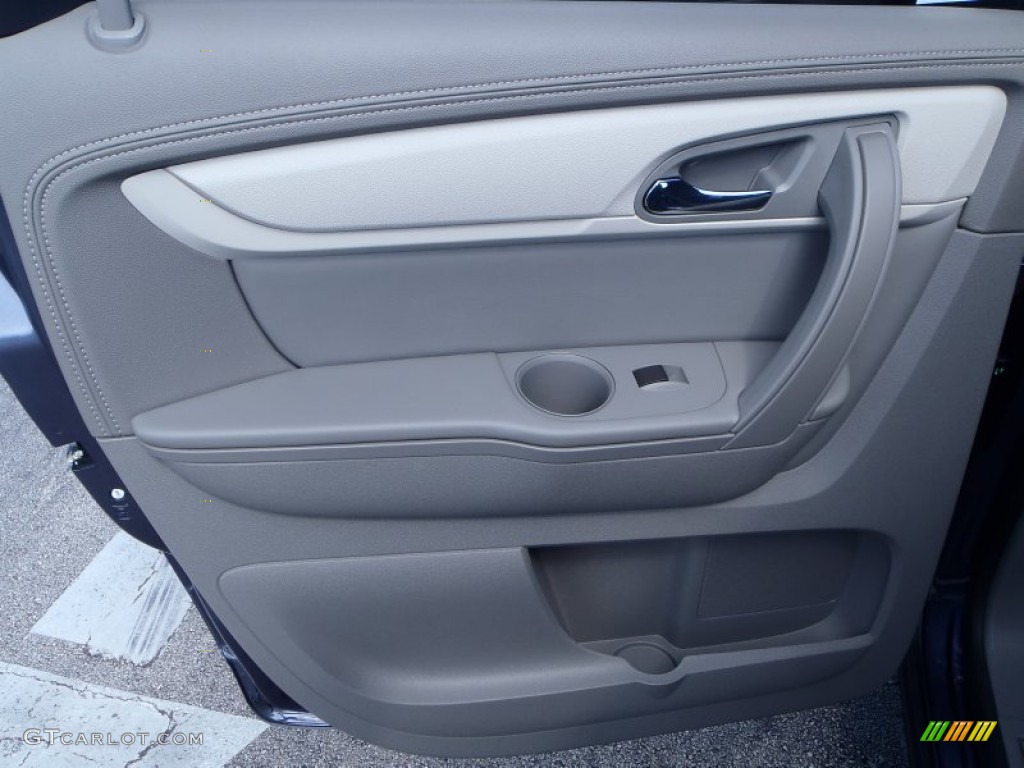 2014 Traverse LS - Atlantis Blue Metallic / Dark Titanium/Light Titanium photo #18