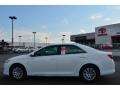 2013 Super White Toyota Camry LE  photo #2