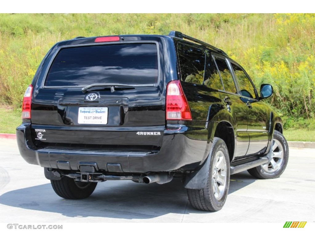 2006 4Runner Limited - Black / Taupe photo #9